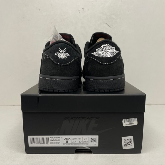 Nike Air Jordan 1 Retro Low OG SP Travis Scott “Black Phantom” 2023 - Picture 4 of 4